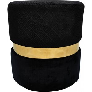 Au Maison Stool with velvet sheet