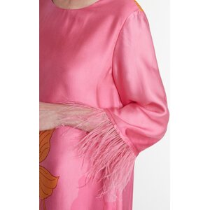 Ana Alcazar lang sleeveless dress with floral pattern