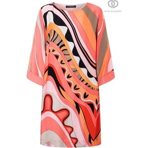 Ana Alcazar lang sleeveless dress with floral pattern