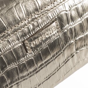 DEPECHE. shampanjanvärinen clutch -kirjekuorilaukku