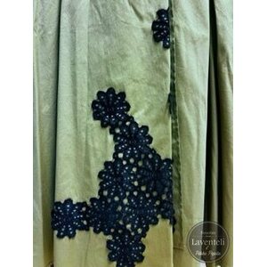 Eleria Cortes Red patterned cotton dress