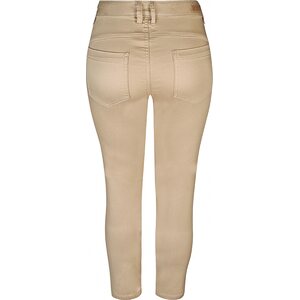 Ze-Ze pour femmes hiekanväriset nilkkamittaiset twill pantalons