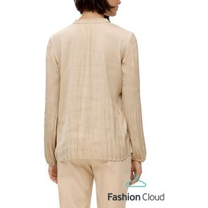 S. Oliver pour femmes beige pliseerattu paita