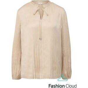 S. Oliver pour femmes beige pliseerattu paita