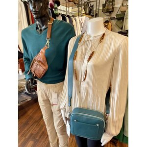 S. Oliver pour femmes beige pliseerattu paita