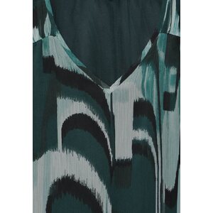 Street One vert kuvioitu pour femmes paita