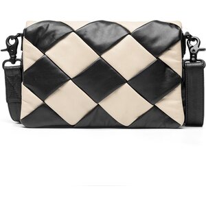 DEPECHE. shakkiruudullinen clutch kirjekuorilaukku