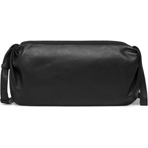 DEPECHE. Pyöreä pitkulainen Keskikokoinen cross body laukku pehmeää nahkaa