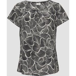 S. Oliver women's Black & White paita pienellä hihalla
