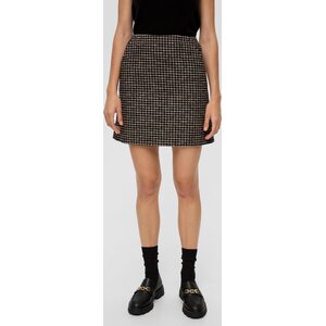 S. Oliver lyhyt kukonaskelkuvioitu wool blend puolihame
