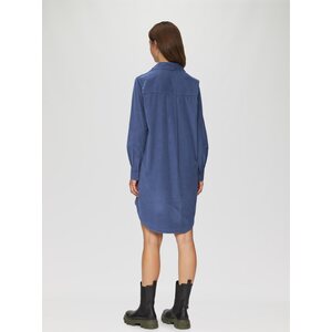 S. Oliver blue vakosamettimekko