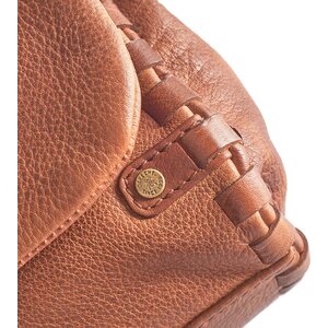 DEPECHE. nahkainen Cognac cross body laukku