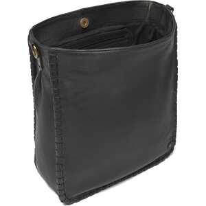 DEPECHE. nahkainen keskikokoinen cross body laukku