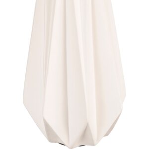 Cote Table Ceramic matt white lamp, 62.5 cm