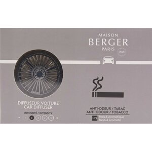 Maison Berger tupakanhajua neutralisoiva musta autoraikastin