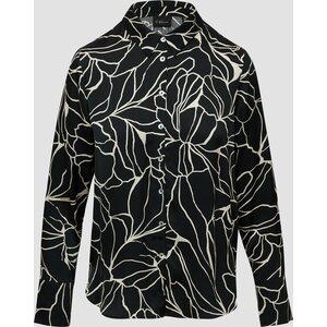 S. Oliver Black & White juhlava paitapusero