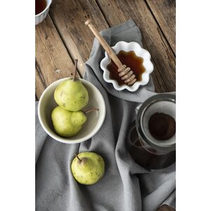 Ib Laursen grijs pellavapyyhe Freja, 50 * 70 cm