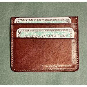 Černá leather phonebag