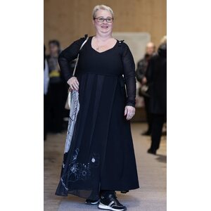 Elisa Cavaletti negro sifonki juhlamekko