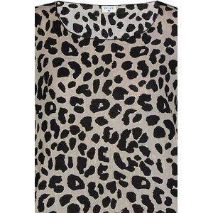 Ze-Ze kevyt beige leopardi mekko