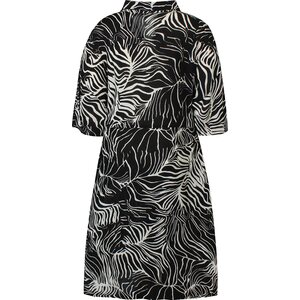 Ze-Ze kevyt Zwart-wit kesämekko Leafy