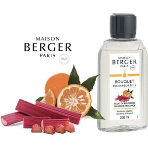 Maison Berger huonetuoksun täyttöpullo Rhubarb radiance - raparperi