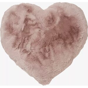 Skinnwille roosanvärinen měkký Heart tyyny Fluffy