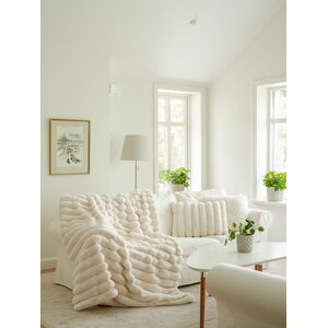 Skinnwille Светлый tekoturkispeitto Liny, 140 * 220 см
