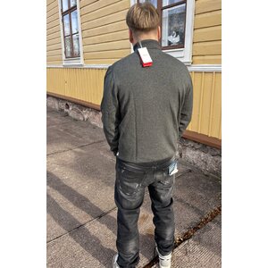 S. Oliver miesten harmaat kulutetut farkut