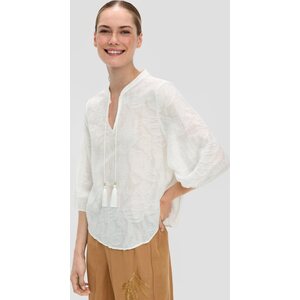 S. Oliver juhlava Tan-Off White paita