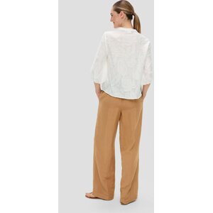 S. Oliver juhlava Tan-Off White paita