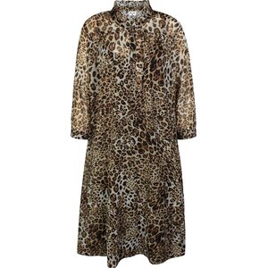 Ze-Ze women's pantterikuvioinen mekko Kamari