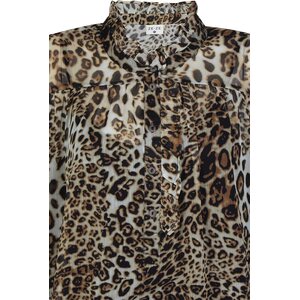 Ze-Ze women's pantterikuvioinen mekko Kamari
