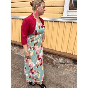 Niccolei kukallinen pellavamekko Nikki
