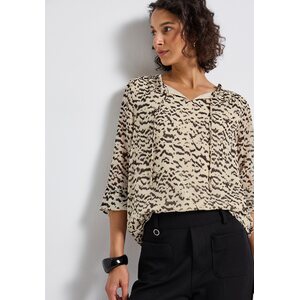 Street One Tan-Off White women's sifonki paita