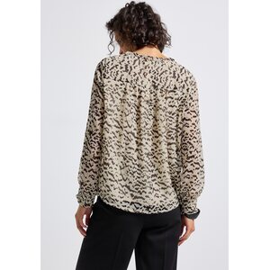 Street One Tan-Off White women's sifonki paita