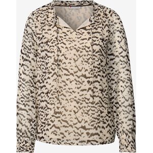 Street One Tan-Off White women's sifonki paita