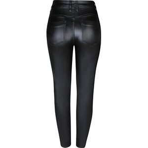 Ze-Ze naisten mustat koutatut shape pantalones