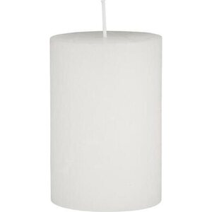 Ib Laursen white rustiikki kynttilä, 7 * 10 cm
