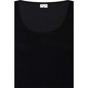 Ze-Ze White sleeveless lace top