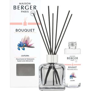 Maison Berger huonetuoksu tikuilla Liliflora