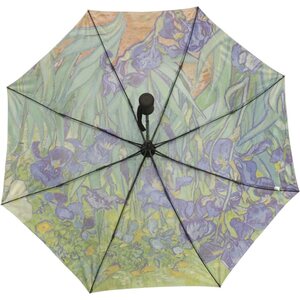 Kukallinen kokoon taittuva sateenvarjo Van Gogh, Irises