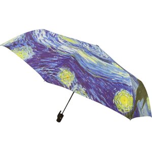 Kukallinen kokoon taittuva sateenvarjo Van Gogh, The Starry Night