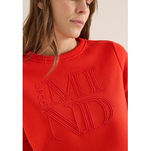 Cecil naisten pitkähihainen trikoopaita OPEN MIND -tekstillä