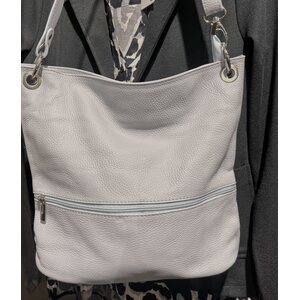 Svart leather phonebag