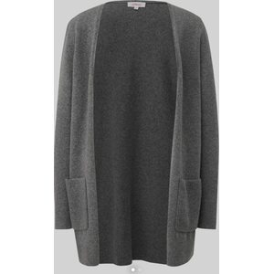 S. Oliver harmaa naisten keskipitkä neuletakki