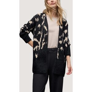 Street One Mustavalkoinen pehmeä neuletakki