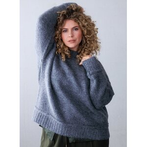 Yest frauen grau Sherida neule