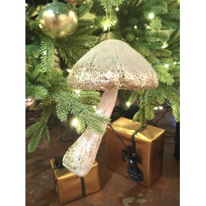 Shishi iso vaaleanvihreä samettinen sienikoriste