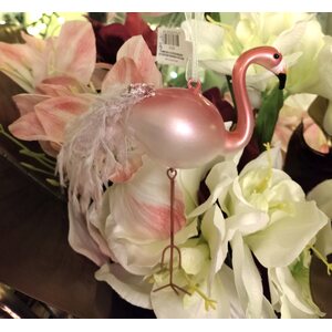 Shishi Lasinen flamingo koriste